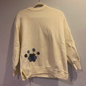 XL flower sweatshirt